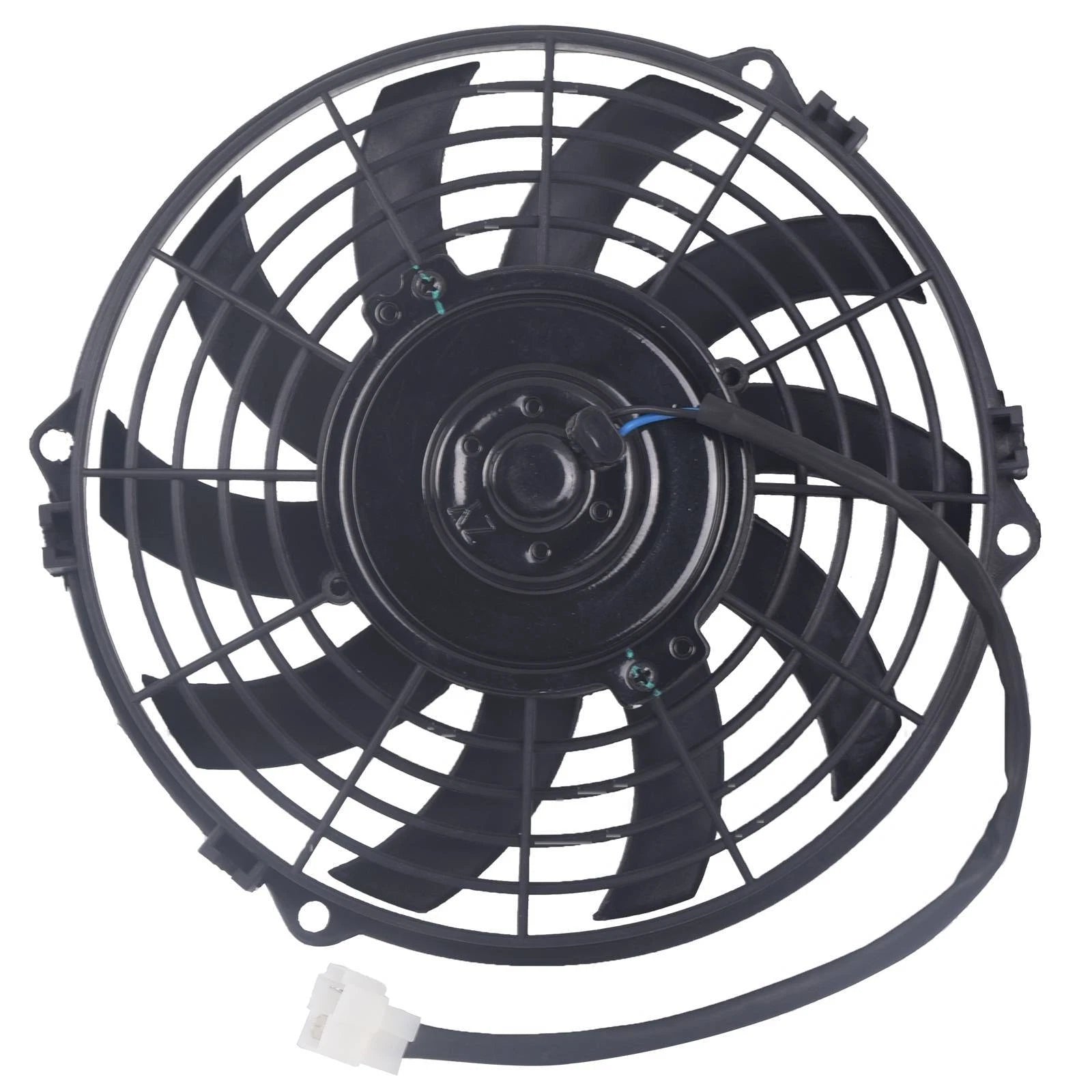 9" Electric Curved Radiator Cooling Fan Universal 700CFM with Thermostat