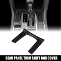 Gear Panel Trim Shift Box Cover Decal for Honda Civic (2016–2021) Black