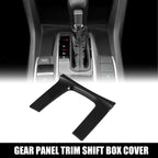 Gear Panel Trim Shift Box Cover Decal for Honda Civic (2016–2021) Black