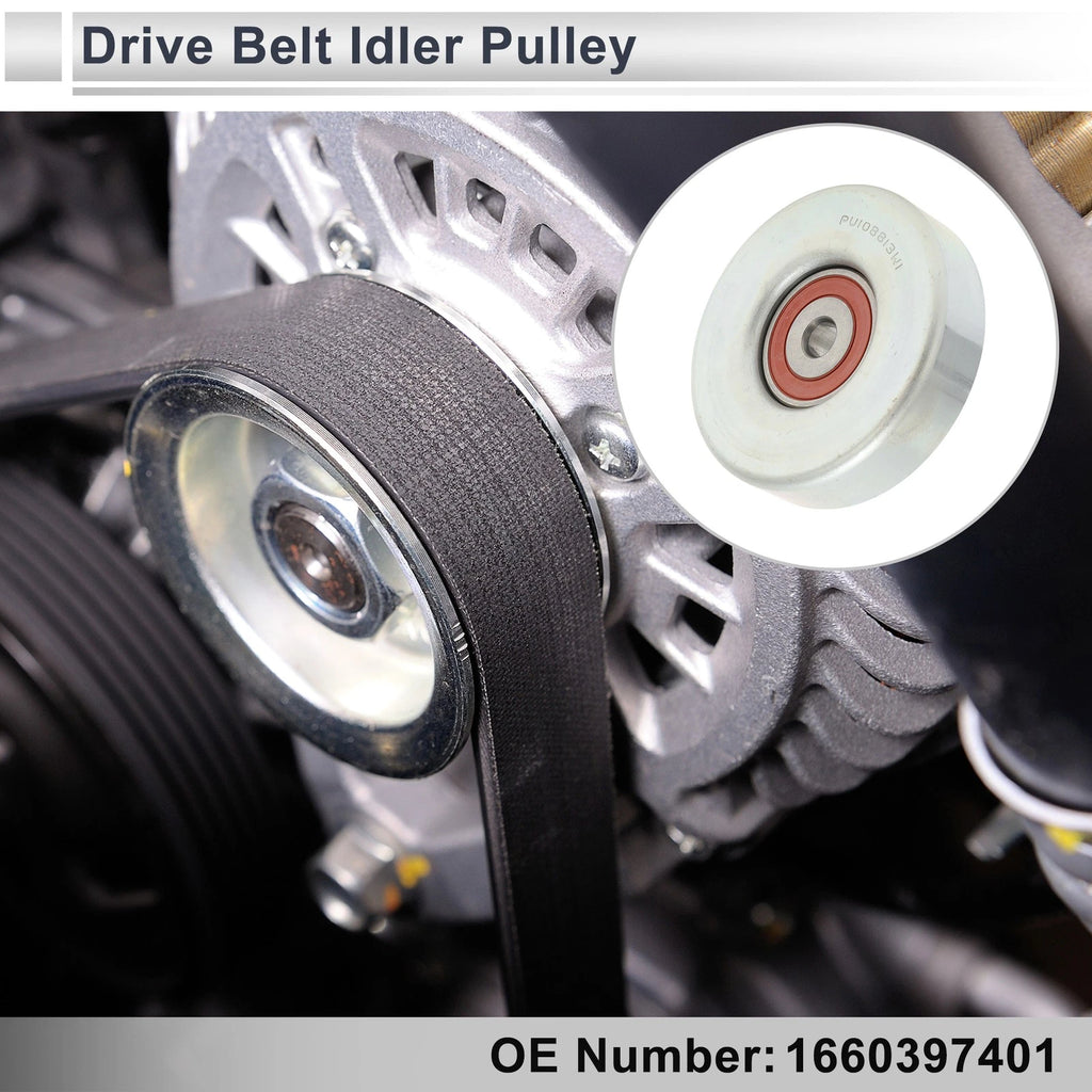 Drive Belt Idler Pulley for Toyota Yaris (1999–2005) No. 1660397401