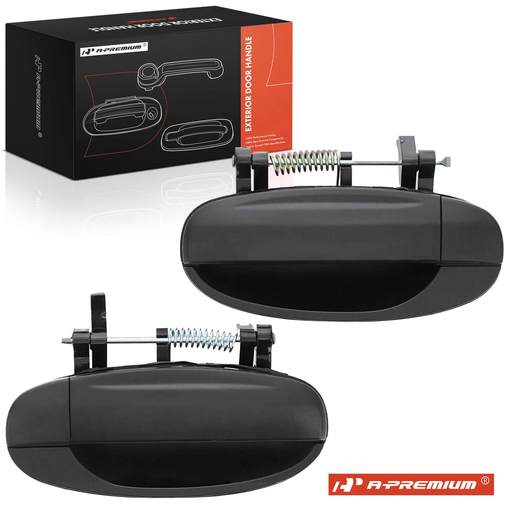 2X Rear Exterior Door Handle for Chevrolet Aveo (2004)