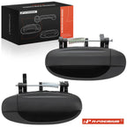 2X Rear Exterior Door Handle for Chevrolet Aveo (2004)