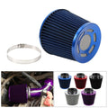3" 76MM Inlet Cold Air Intake Filter for Universal Applications