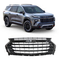Black Front Bumper Upper Grille for Chevrolet Traverse (2018–2021)