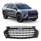 Black Front Bumper Upper Grille for Chevrolet Traverse (2018–2021)