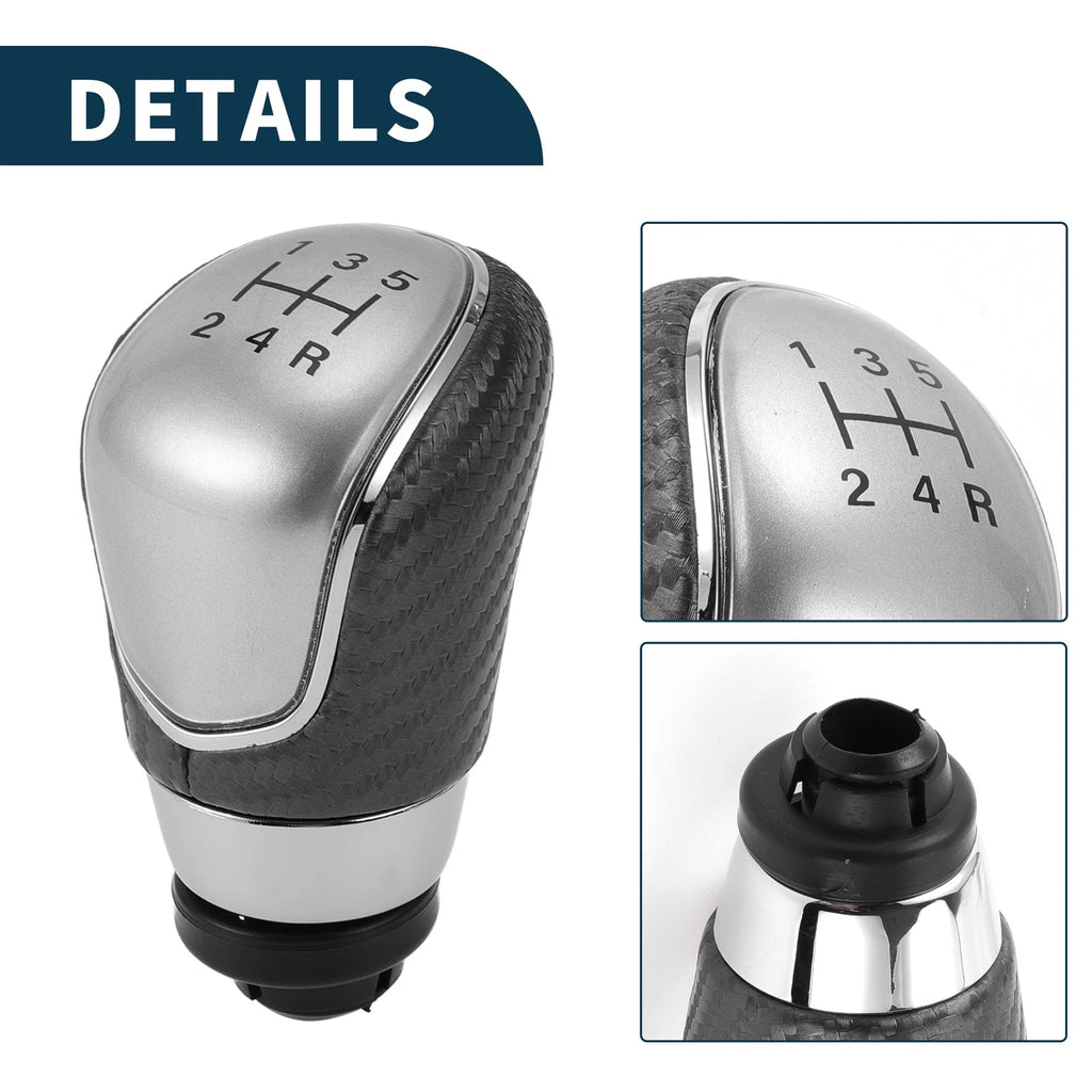 5 Speed Manual Gear Shift Knob for Ford B-Max (2012–2020) Plastic Faux Leather