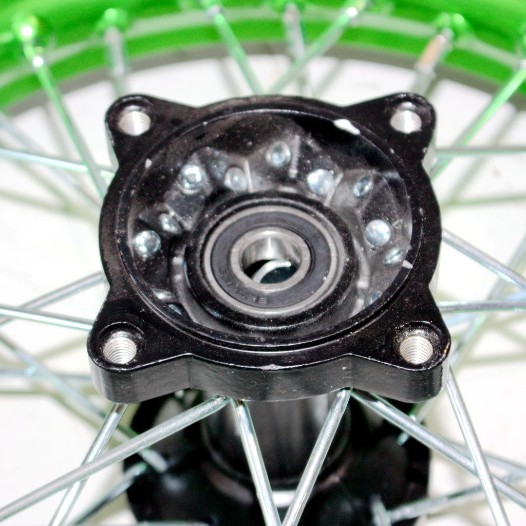 12mm Front + 15mm Rear Wheel Rim Tire for PIT PRO Dirt Bike