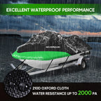 Watercraft Jet Ski Cover Waterproof UV Dust Rain Snow Protector 135"