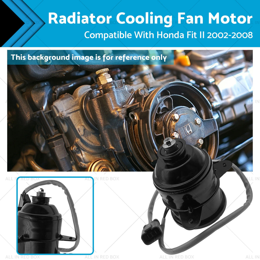 Radiator Cooling Fan Motor for Honda Fit II (2002–2008) 19030-PWA-J51