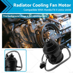 Radiator Cooling Fan Motor for Honda Fit II (2002–2008) 19030-PWA-J51
