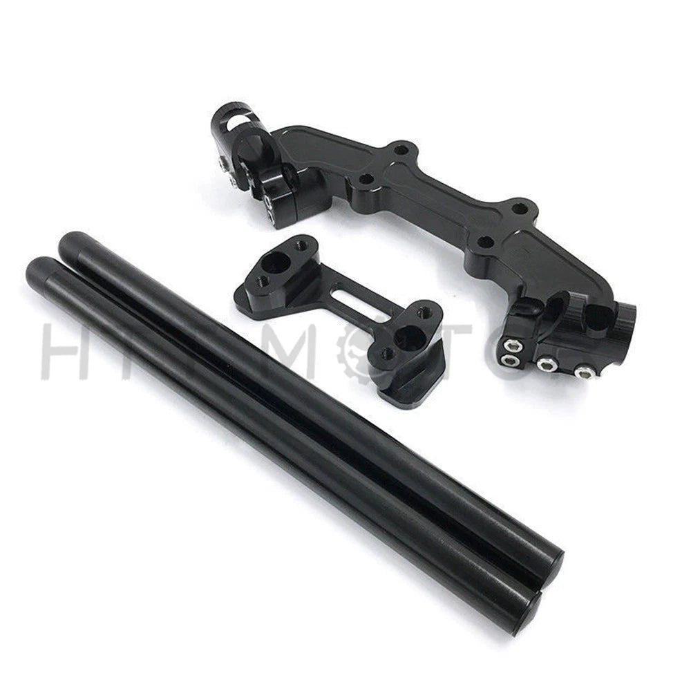 CNC Adjustable Handlebar w/ Adapter for Ducati Monster 821 1200 (2014–2017)