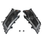 Set of 2 Black Headlights for Nissan Maxima (2016–2018)