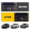 Climate Control & Radio Button Repair Decals for Silverado Suburban (1999–2006)