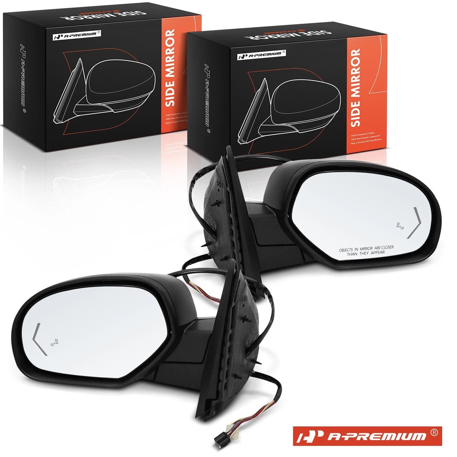 Power Mirror Pair for Chevrolet Tahoe GMC (2007–2014)