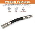 12mm Compression Test Adapter for Ford 4.6/5.4/6.8L 3-Valve (2008–Present)