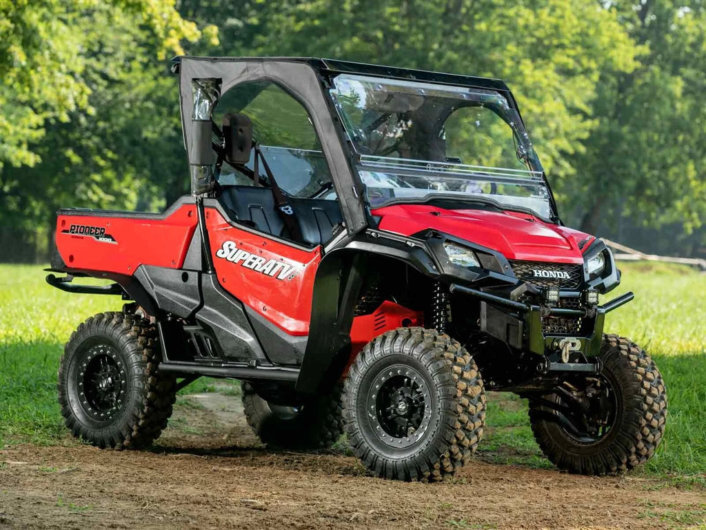 SuperATV Primal Soft Cab Enclosure Doors for Honda Pioneer 1000 (2016–2023)