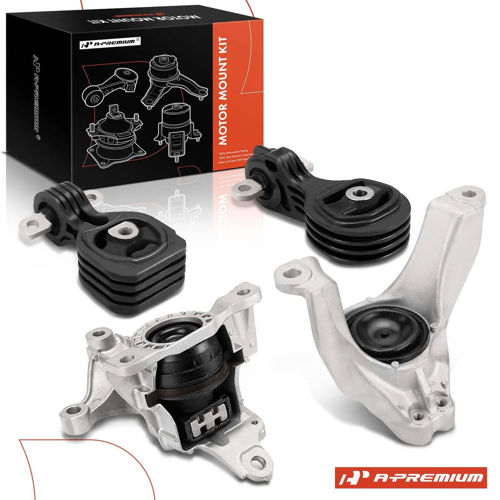 Set of 4 Engine Motor & Transmission Mounts for Honda CR-V (2017–2019)