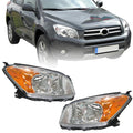 Set of 2 Headlight Assembly for Toyota RAV4 Sport (2009–2012)