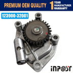Oil Pump 123900-32001 for Komatsu Excavator 4D106T S4D106 Yanmar 4TNV106