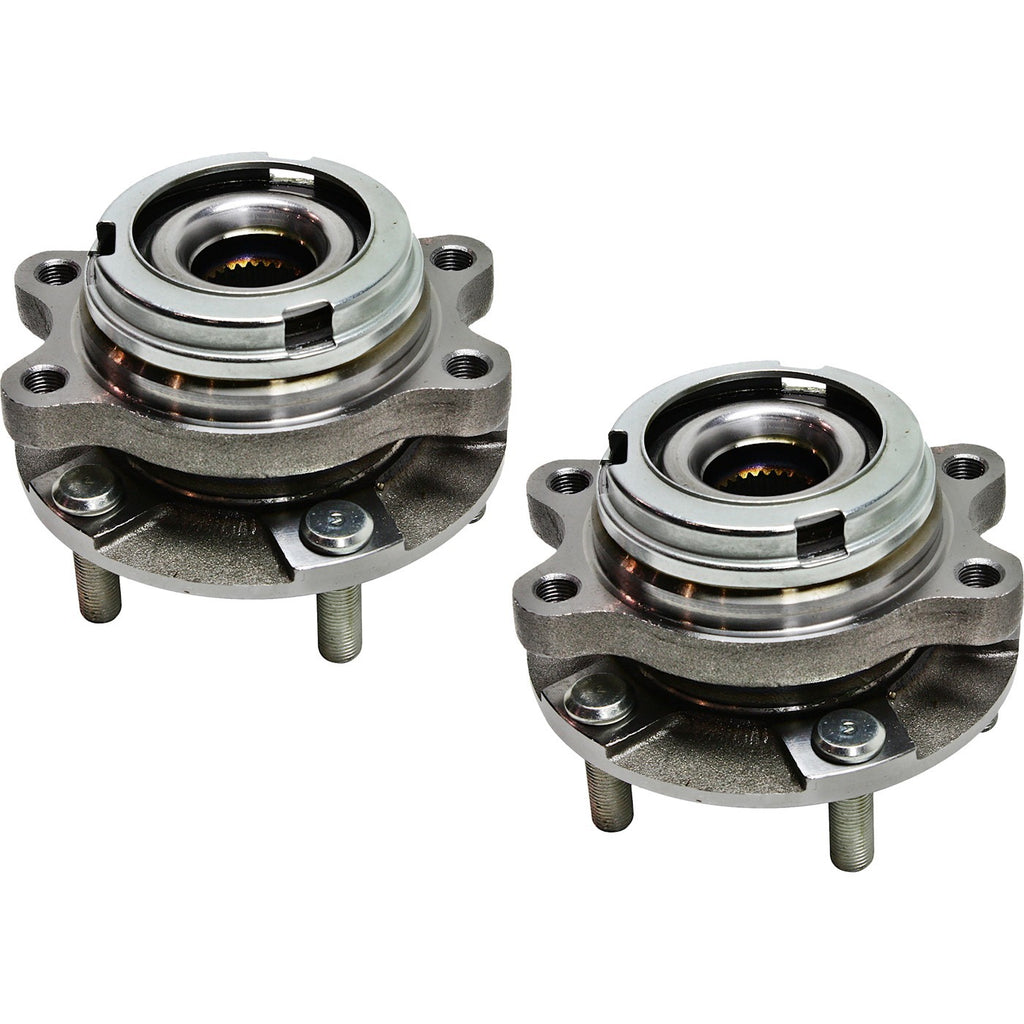 Set of 2 Front Wheel Hubs for Infiniti FX35