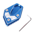 Aluminum Kickstand Side Stand Pad for Suzuki GSX250R (2017-2018) Blue