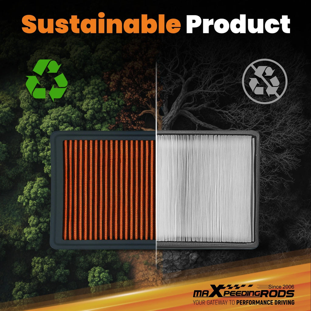 High Flow Engine Air Filter for Ford Fusion 2010-2012