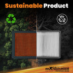 High Flow Engine Air Filter for Ford Fusion 2010-2012