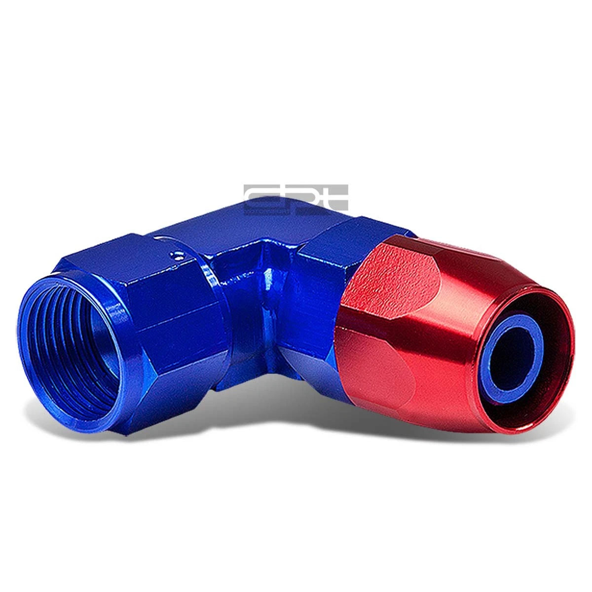 AN4 Swivel Push-On Oil/Fuel Line Hose 90° Male/Female Fitting