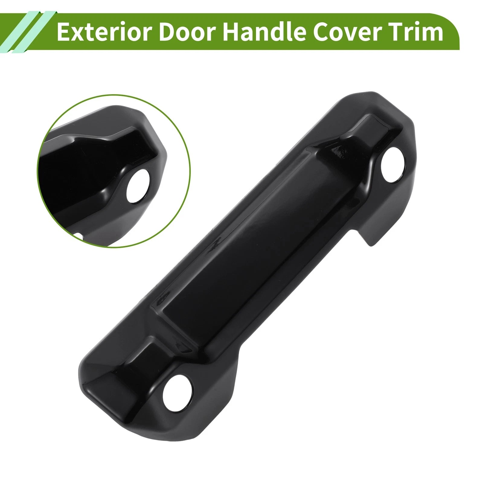 Exterior Door Handle Cover Trim for Toyota Tundra (2022–2025) 2 Hole ABS