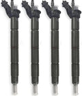 Set of 4 Fuel Injectors BC3Q9K546AB BC3Z9H529A BC3Z9H529B for Ford Power Stroke (2011–2019)