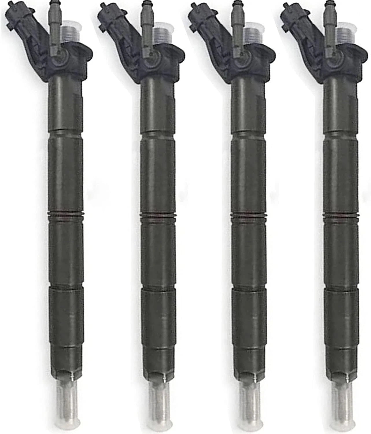 Set of 4 Fuel Injectors BC3Q9K546AB BC3Z9H529A BC3Z9H529B for Ford Power Stroke (2011–2019)
