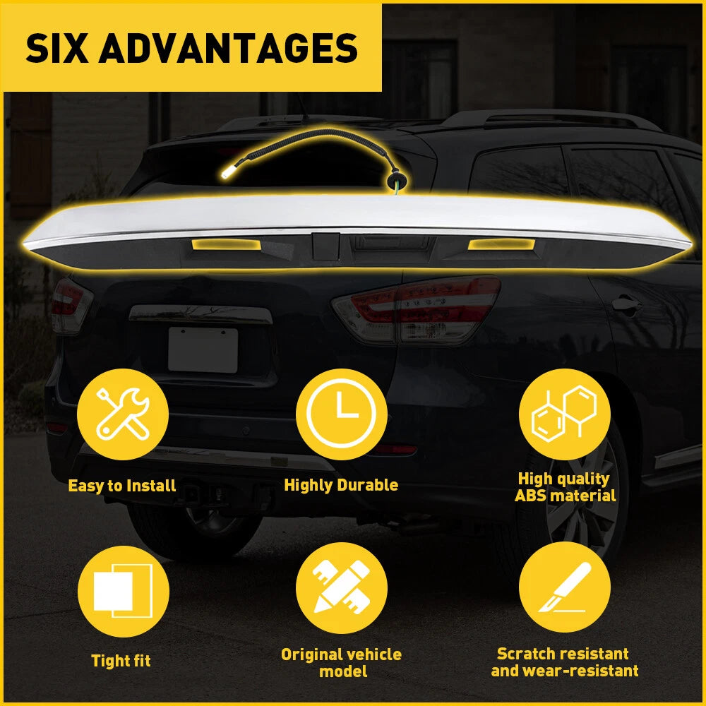 Chrome Rear Tailgate Molding for Nissan Pathfinder (2013–2020)