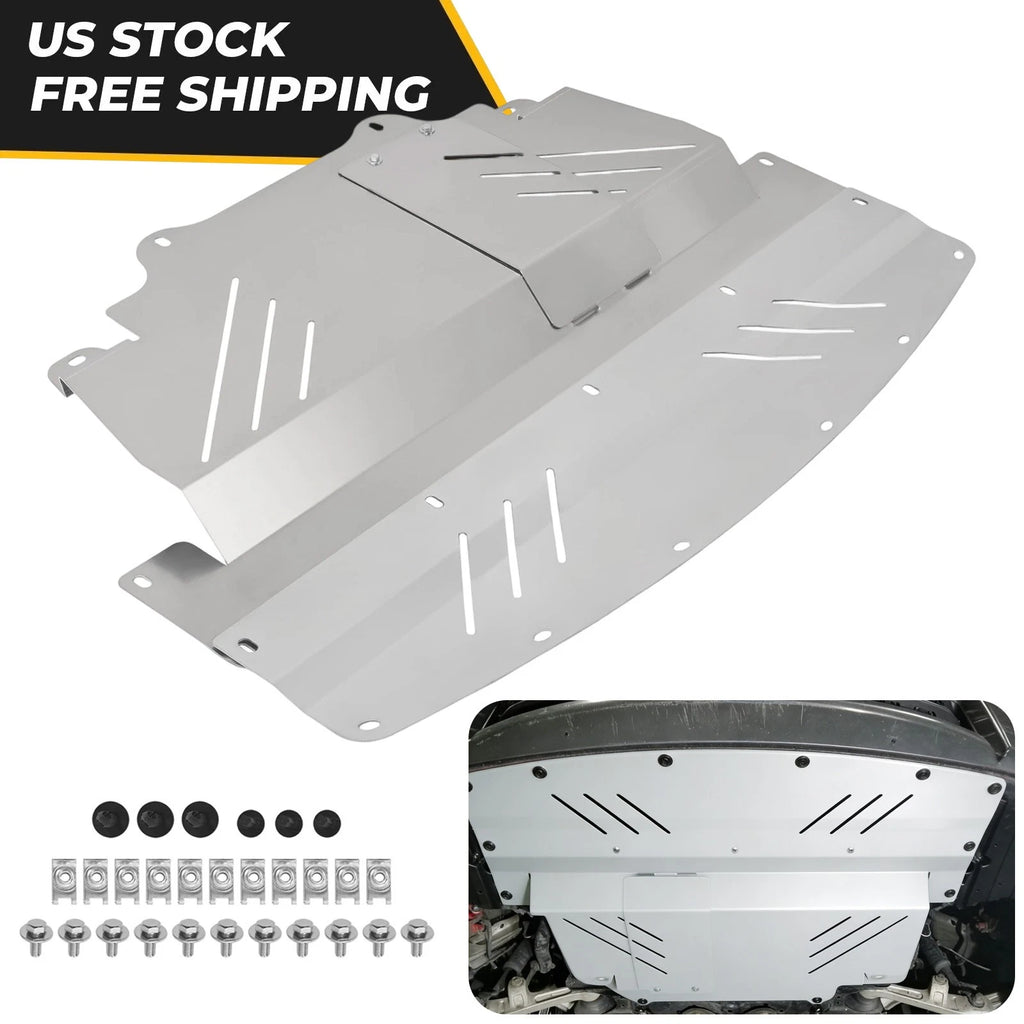 Aluminum Engine Splash Shield Cover Guard for Infiniti G37X G35X (2008–2016)
