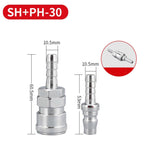 Steel Quick Release Air Line Hose Fitting Coupler Connector for SH20 PH20 SP PP
