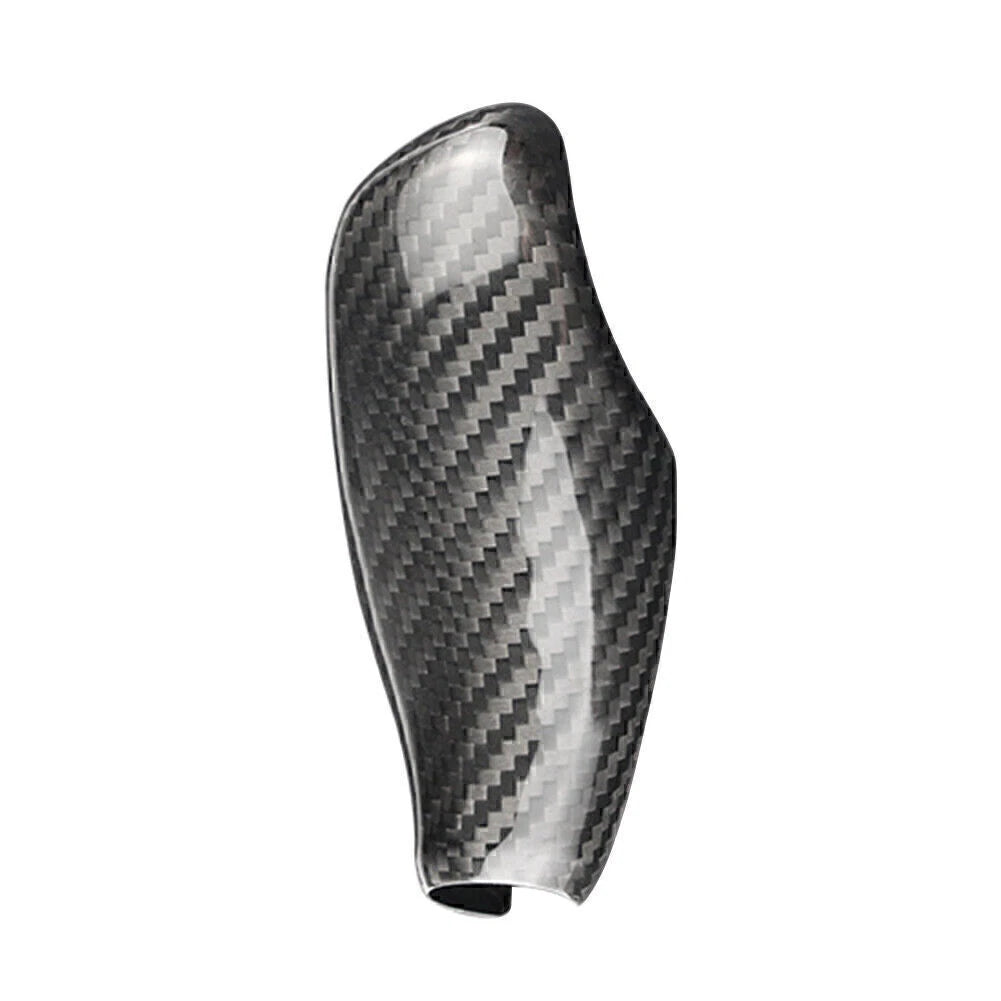 Carbon Fiber Gear Shift Knob Cover Trim for BMW 5 6 7 Series X3 X4 GT (2010–2023)