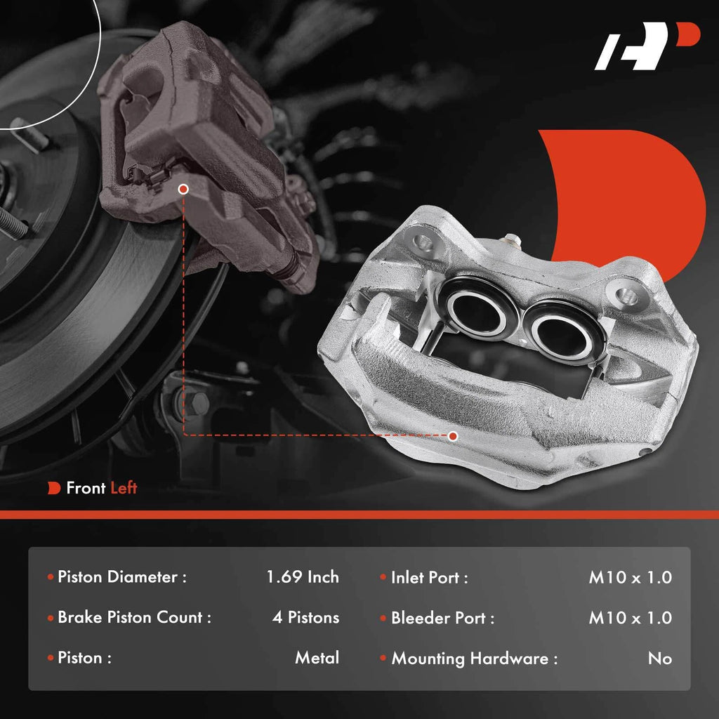 Front Left Side Disc Brake Caliper for Toyota Tacoma (1995-2004)