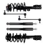 Front Struts Rear Shocks Sway Bar Kit for Chevy Malibu Pontiac G6 (2004–2010)