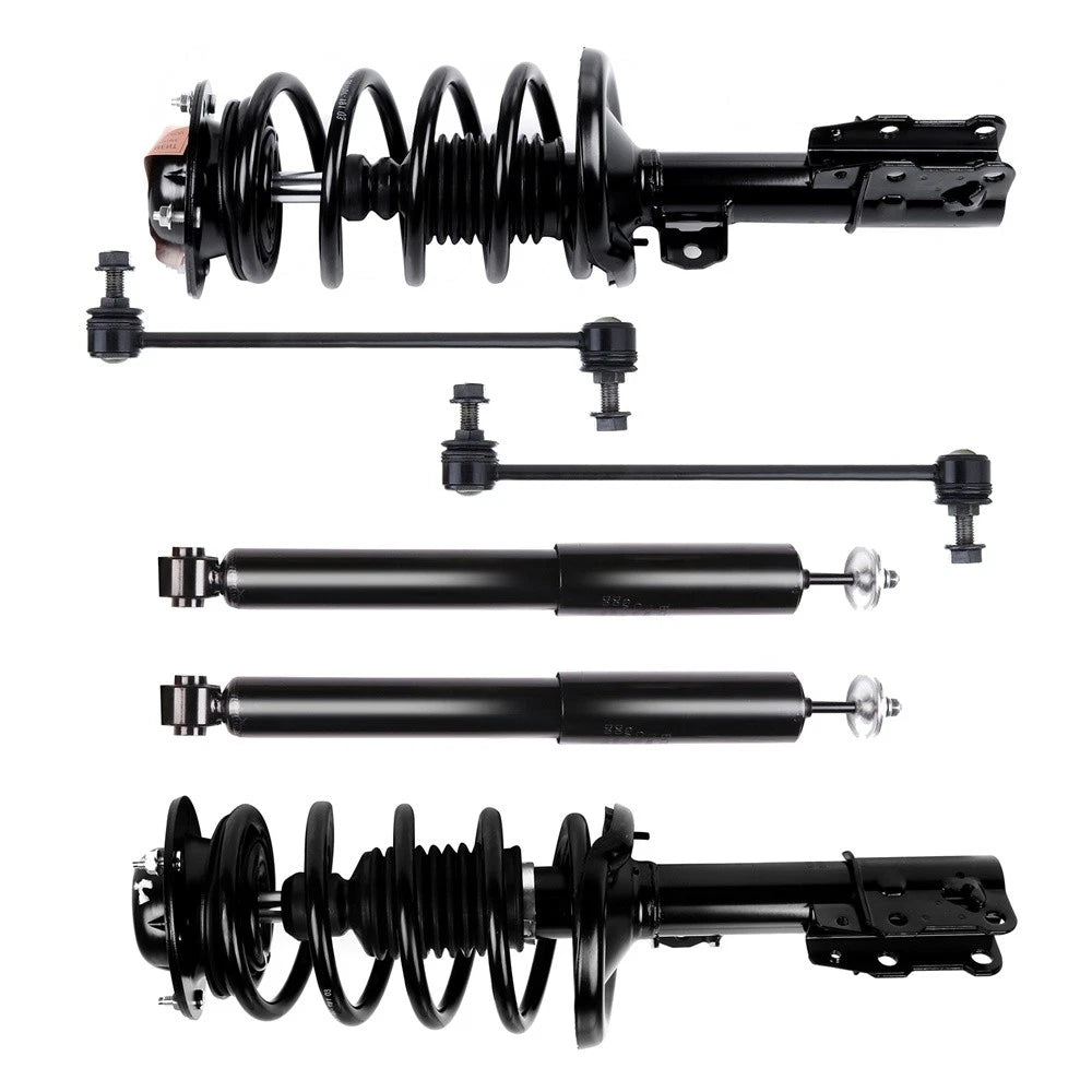 Front Struts Rear Shocks Sway Bar Kit for Chevy Malibu Pontiac G6 (2004–2010)