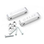 Billet Hood Spacer Riser for Honda Acura (1990-2001) JDM Password Silver