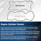 Set of 2 Valve Cover Gaskets for Dodge Ram 2500 (2003) 5086954AA