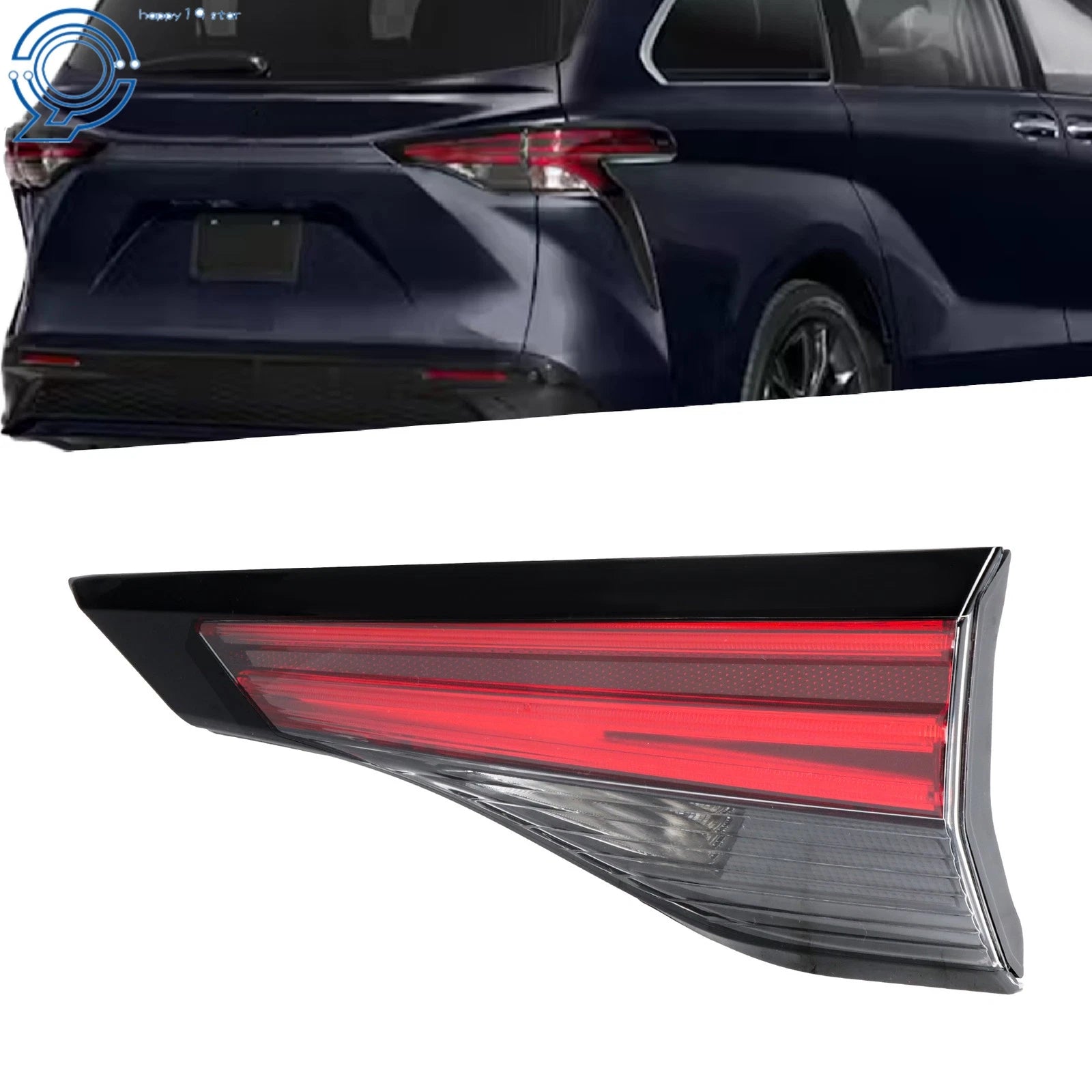 Passenger Right Tail Light Lamp for Toyota Sienna (2021–2023)