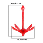 2-Pack Folding Kayak Anchor Set for Grapnel Boat (5.5LB)
