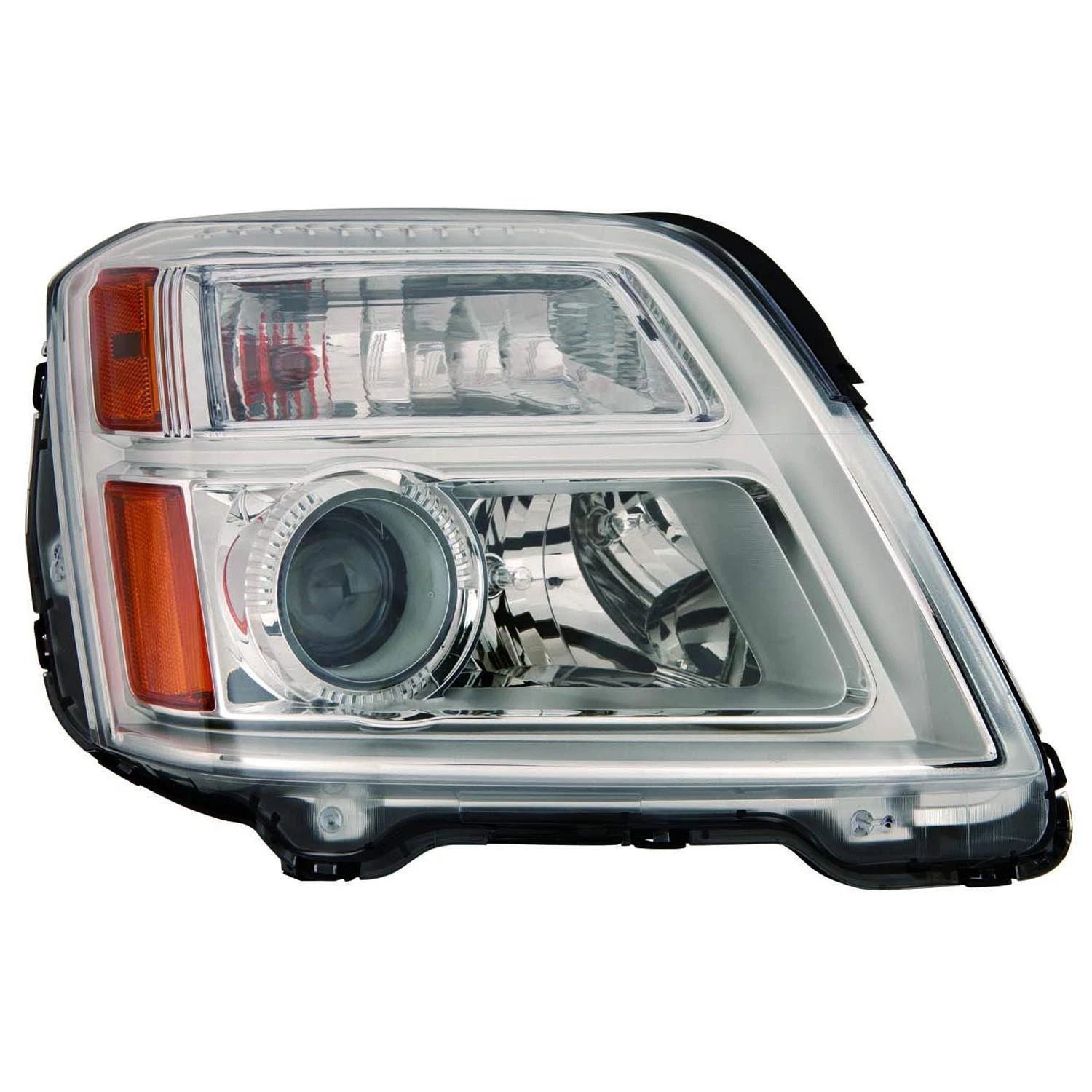 Replacement Chrome Passenger Side Headlight Assembly For 2016-2017 GMC Terrain
