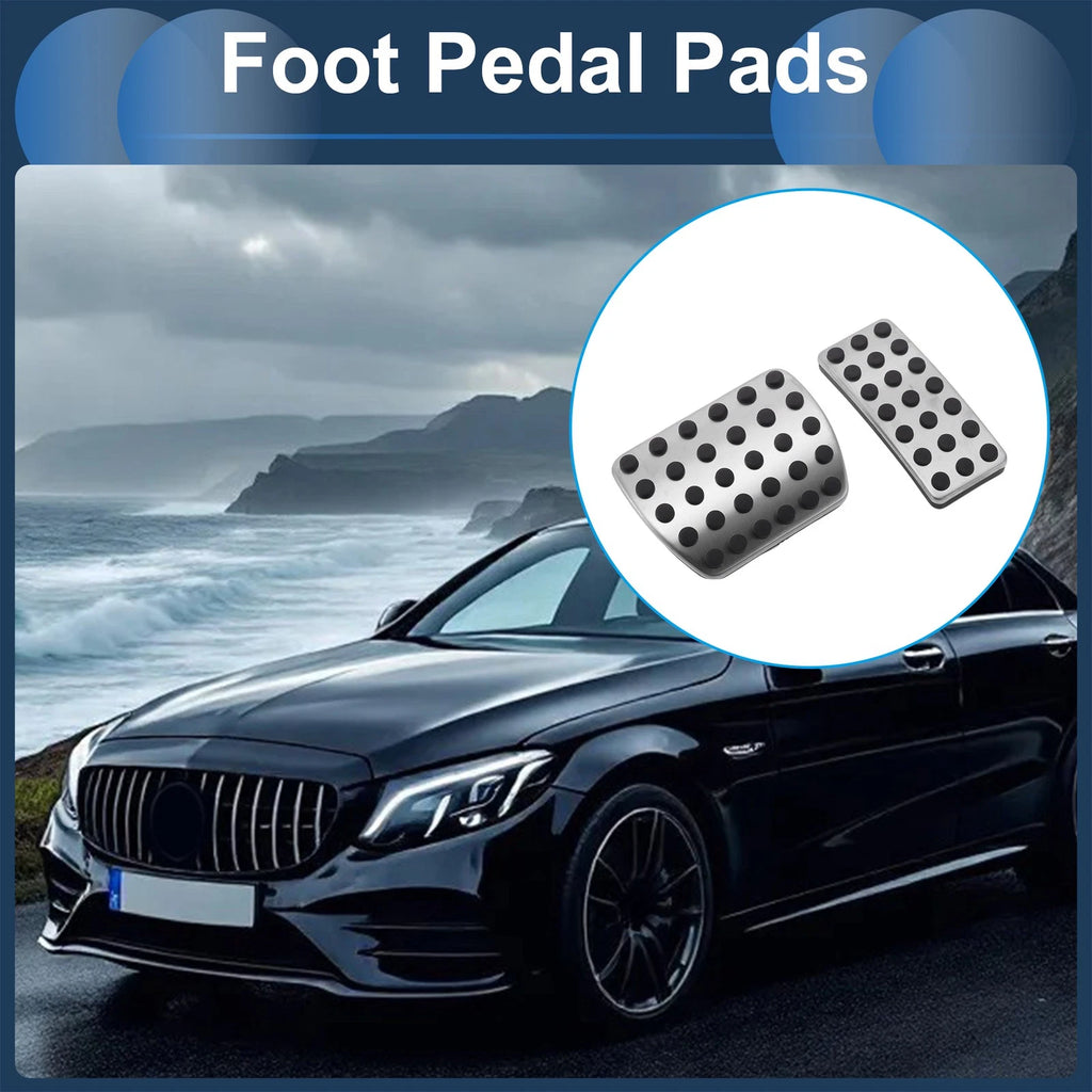 2X Automatic Foot Accelerator Pedal Covers for Mercedes Benz A-Class (2019–2020)