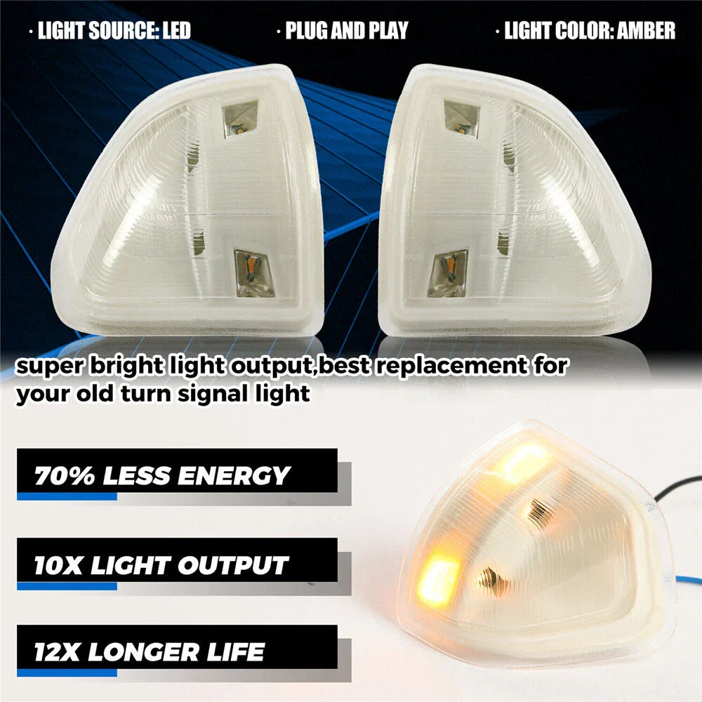 LED Side Mirror Turn Signal Light for Ram 1500 2500 3500 (2009-2023)