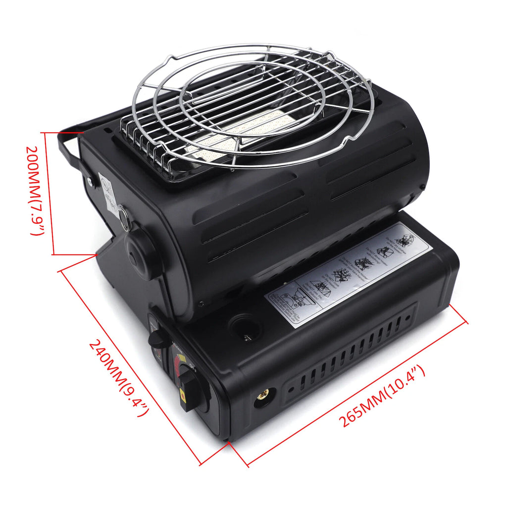 Butane LP Gas Ceramic Heater Burner for Camping Stove (Universal)