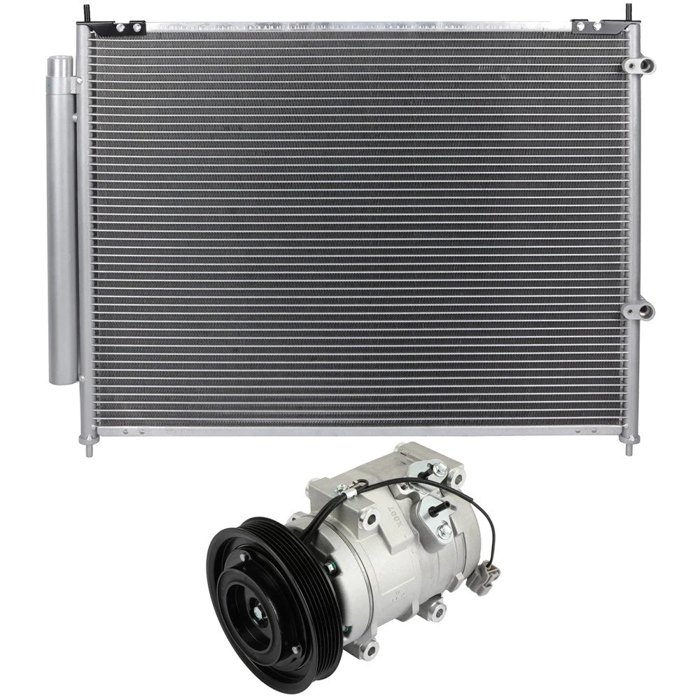 AC Condenser and Compressor Cooling Kit for Honda Ridgeline (2006–2008)