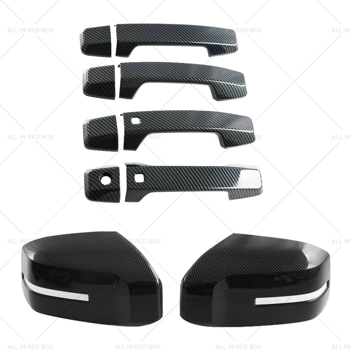 Side Door Mirror & Handle Covers for Mitsubishi Triton L200 (2023–2025)