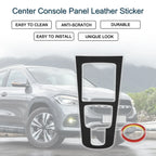 Center Console Panel Sticker for Mercedes-Benz GLA GLB EQA Matte Black (2020-2023)
