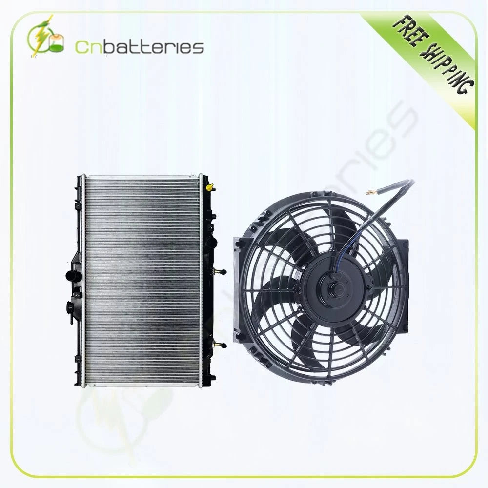 Radiator and Cooling Fan Kit for Toyota Corolla (1998–1999)